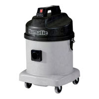 Numatic NDD 900 Bedienerhandbuch