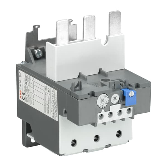 ABB TA110DU Montageanweisung