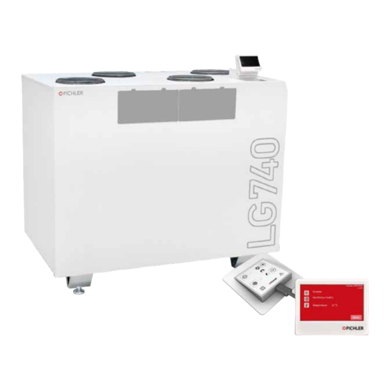 pichler LG 740 Betriebs- Und Montageanleitung