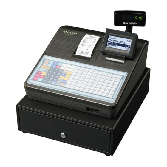 Sharp XE-A217 Anleitung