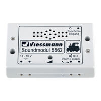 Viessmann 5562 LANZ Bulldog Bedienungsanleitung