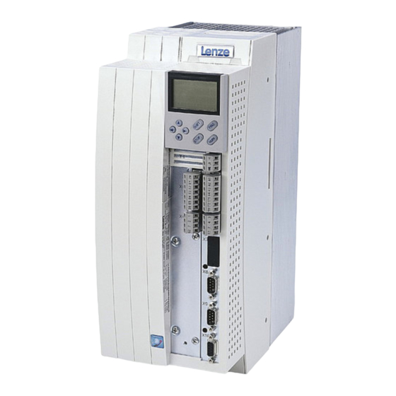 Lenze Global Drive  9300 vector Hinweise