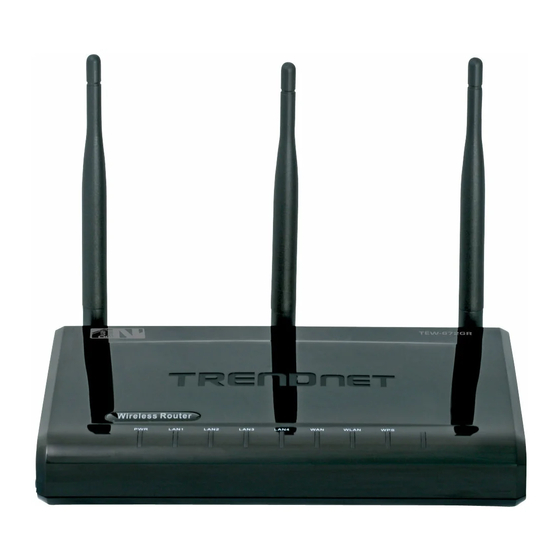 TRENDnet TEW-672GR Schnellstartanleitung