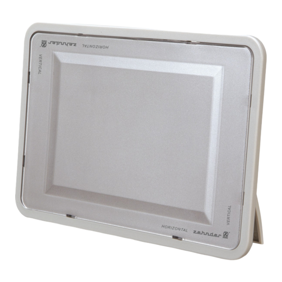 Zehnder AA04 Kurzanleitung
