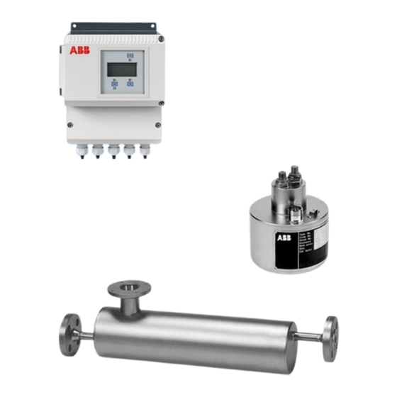 ABB CoriolisMaster FCM2000 Betriebsanleitung