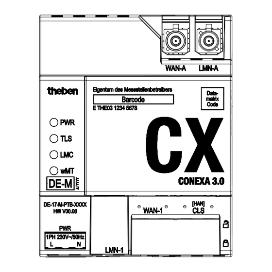Theben CONEXA 3.0 Bedienungsanleitung