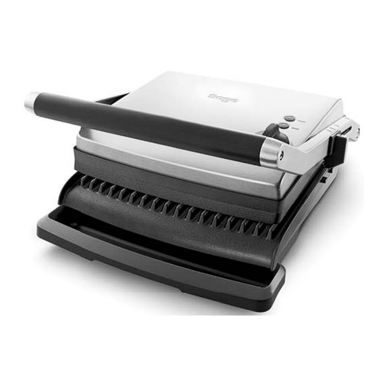 Sage the AdjustaGrill BGR200 Kurzanleitung