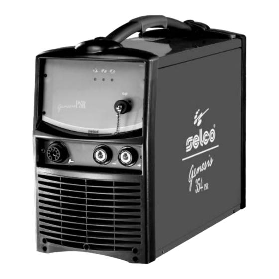 Selco Genesis 284 PSR Betriebsanweisung