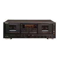 Teac W-6000R Bedienungsanleitung