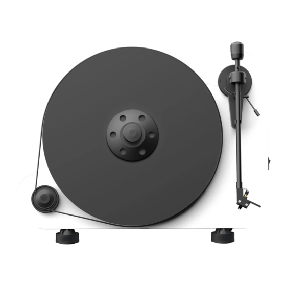 Pro-Ject Audio Systems VT-E BT R Bedienungsanleitung