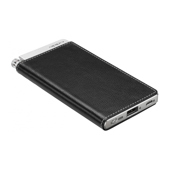 Oppo HA-2 Benutzerhandbuch