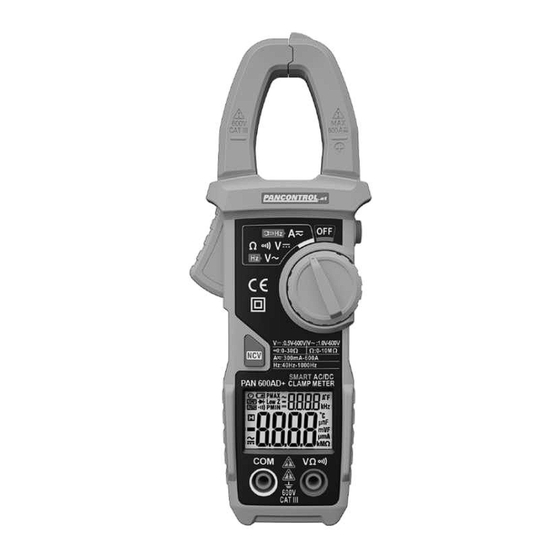 PANCONTROL PAN 600AD+ Bedienungsanleitung