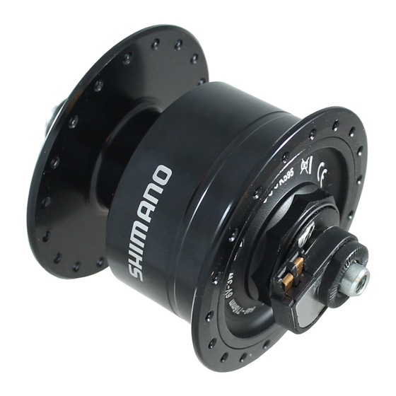 Shimano Nabendynamo Betriebsanleitung