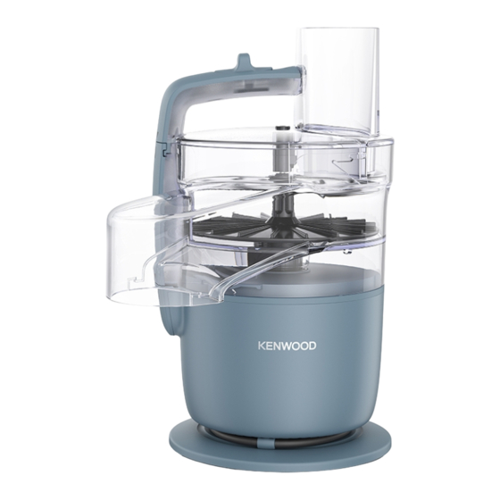 Kenwood MultiPro Go FDP22.130RD Bedienungsanleitungen