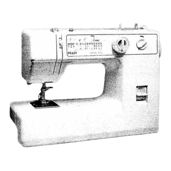 Pfaff Hobby 350 Bedienungsanleitung