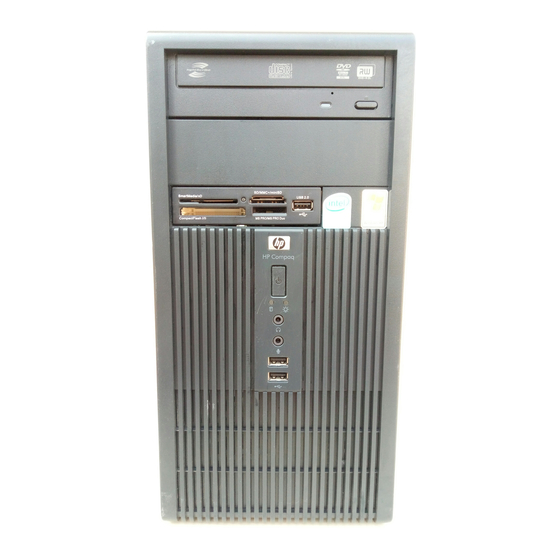 HP Compaq Microtower dx2300 Serie Handbuch