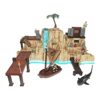 Mega Bloks PYRATES BATTLE FOR TREASURE ISLAND 3681 Bedienungsanleitung