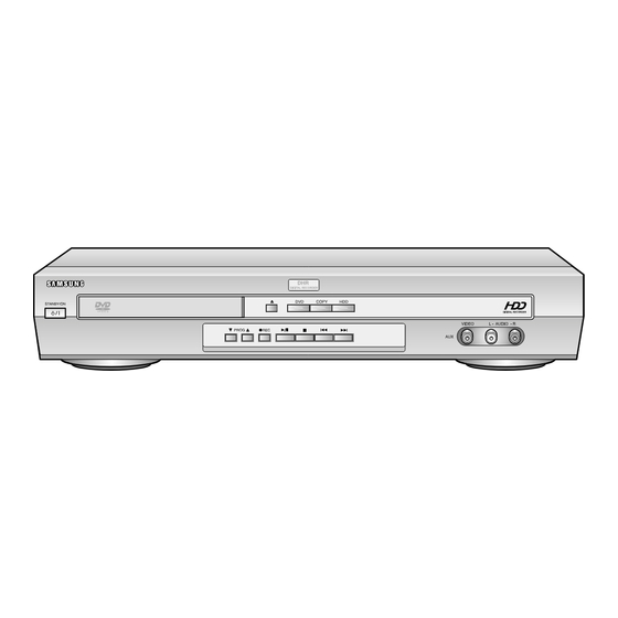 Samsung DVD-H40E Bedienungsanleitung