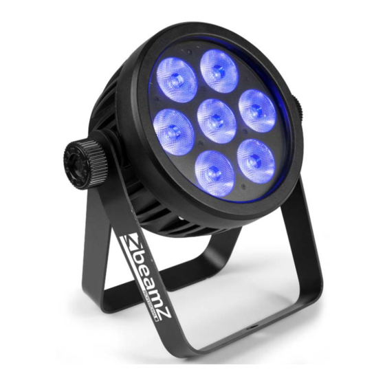 Beamz professional BAC500 Aluminium ProPar Bedienungsanleitung
