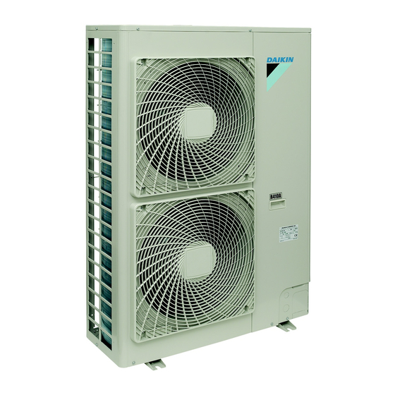 Daikin ERQ100A7V1B Bedienungsanleitung