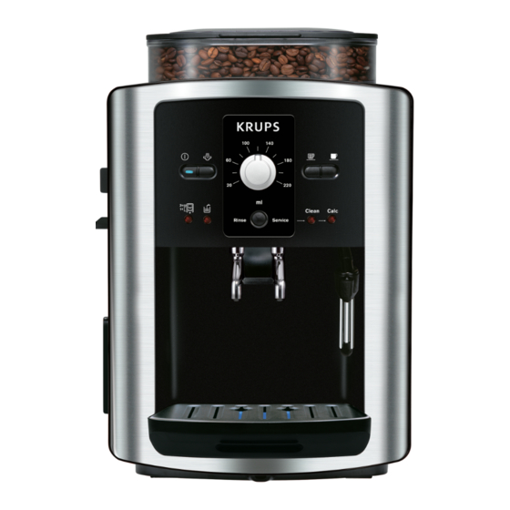 Krups Espresseria Automatic Bedienung Und Wartung