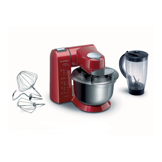 Bosch MUM 81 Serie Gebrauchsanleitung