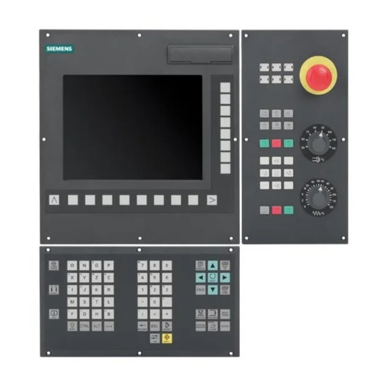 Siemens SINUMERIK 802D sl Handbuch