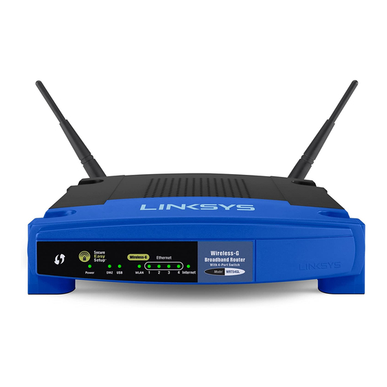 Cisco Linksys WRT54GL Kurzanleitung