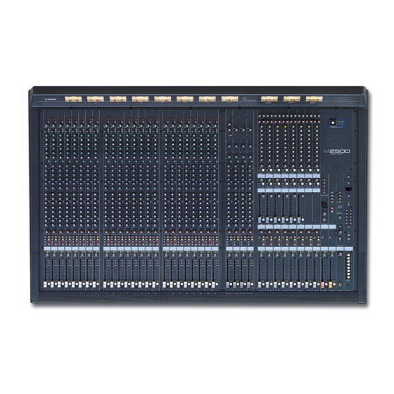 Yamaha M2500 Bedienungsanleitung