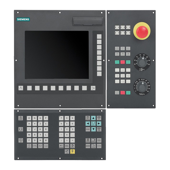 Siemens SINUMERIK 802D sl Programmier- Und Bedienhandbuch