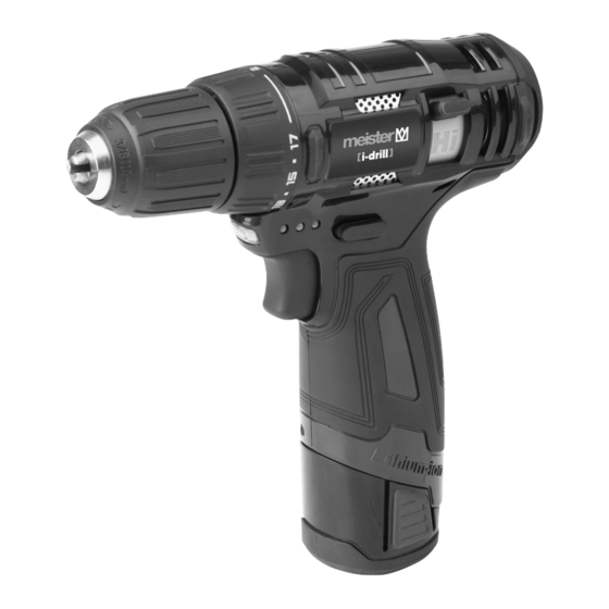 Meister [i-drill] MAS12ib 2.0 Originalbetriebsanleitung