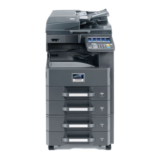 Kyocera TASKalfa 3010i Schnellstartanleitung
