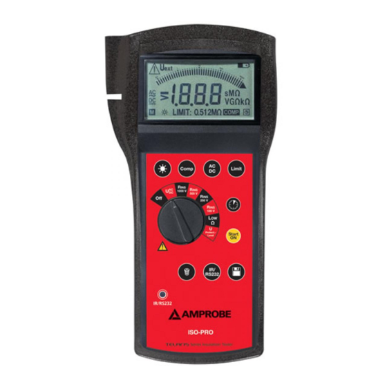 Amprobe ISO-PRO Bedienungshandbuch