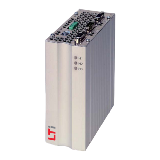 LTI CDF3000 Betriebsanleitung
