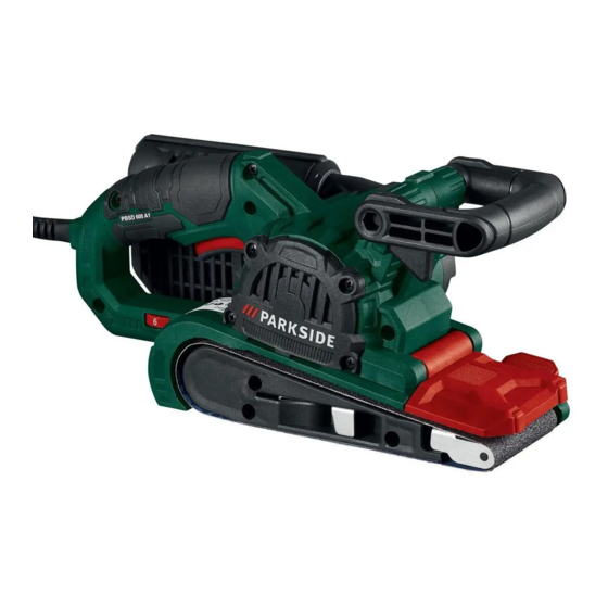 Parkside PBSD 600 A1 Bedienungsanleitung