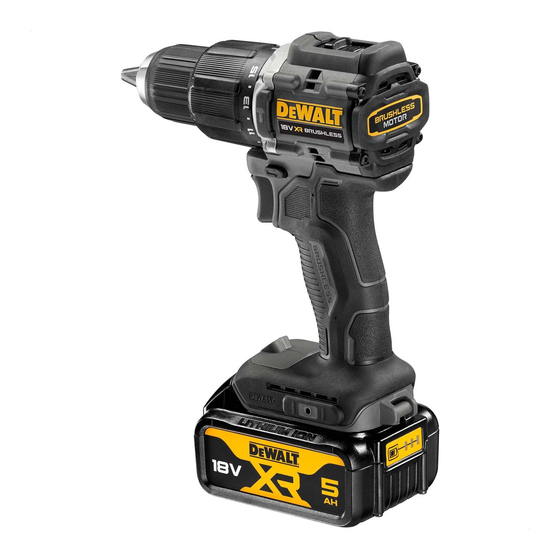 DeWalt DCD100 Originalanweisung