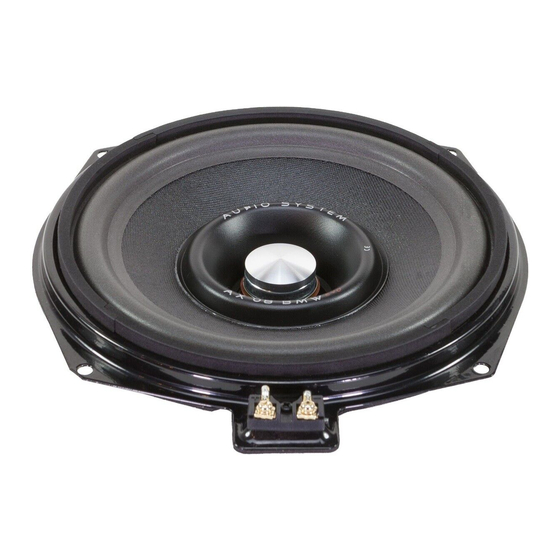 Audio System AX 08 BMW EVO 2 Anleitung