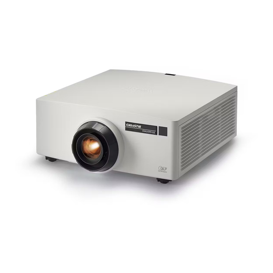 Christie GS Series Bedienungsanleitung