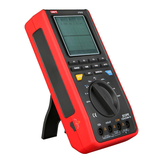 UNI-T UT81 A Bedienungsanleitung