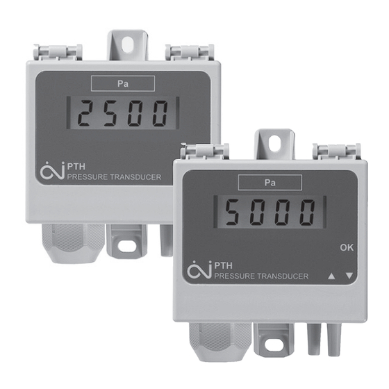 OJ Electronics PTH-3 DF Serie Bedienungsanleitung