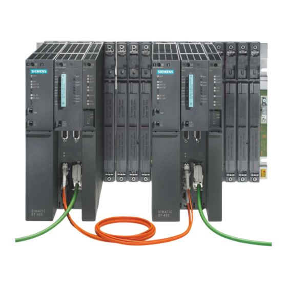 Siemens SIMATIC S7-400 Bedienungsanleitung