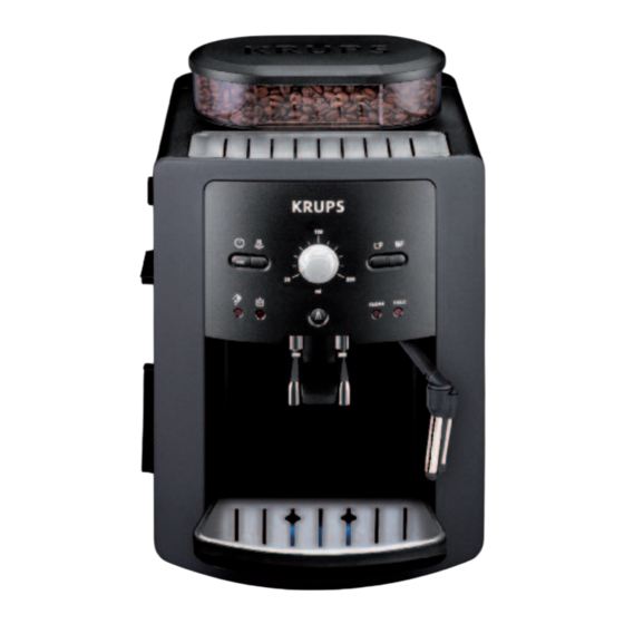 Krups ESPRESSERIA AUTOMATIC EA80 Serie Bedienungsanleitung