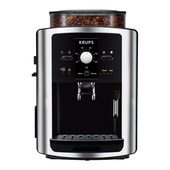 Krups ESPRESSERIA AUTOMATIC EA80 Serie Bedienungsanleitung