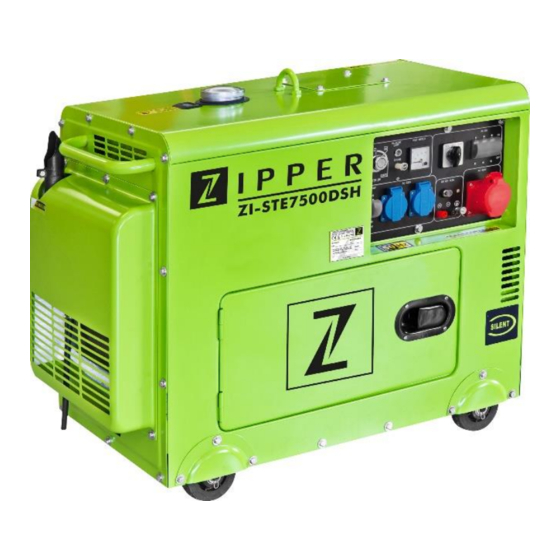 Zipper Maschinen ZI-STE6700DH Betriebsanleitung