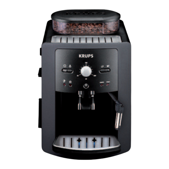 Krups ESPRESSERIA AUTOMATIC EA80 Serie Bedienungsanleitung