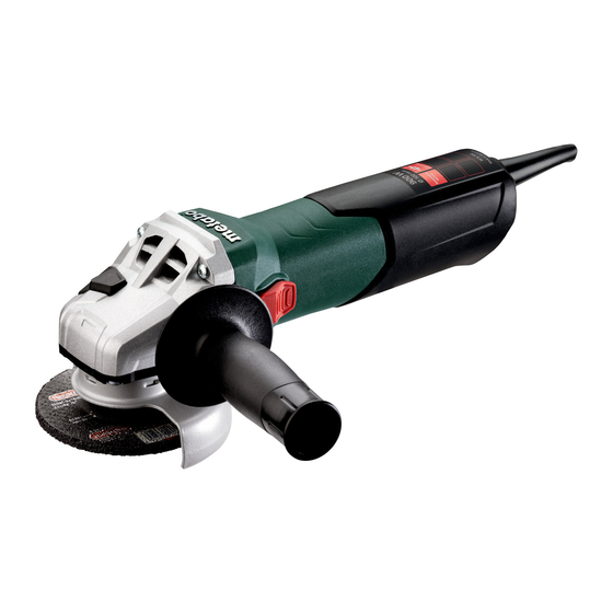 Metabo WP 9-100 Originalbetriebsanleitung