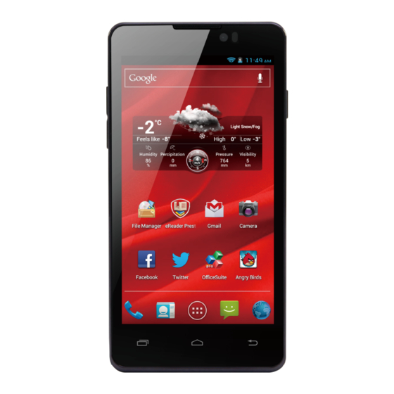 Prestigio MultiPhone 5300 DUO Benutzerhandbuch