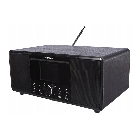 Grundig DTR 5000 Bedienungsanleitung