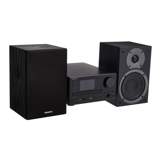 Onkyo CS-N575D Bedienungsanleitung