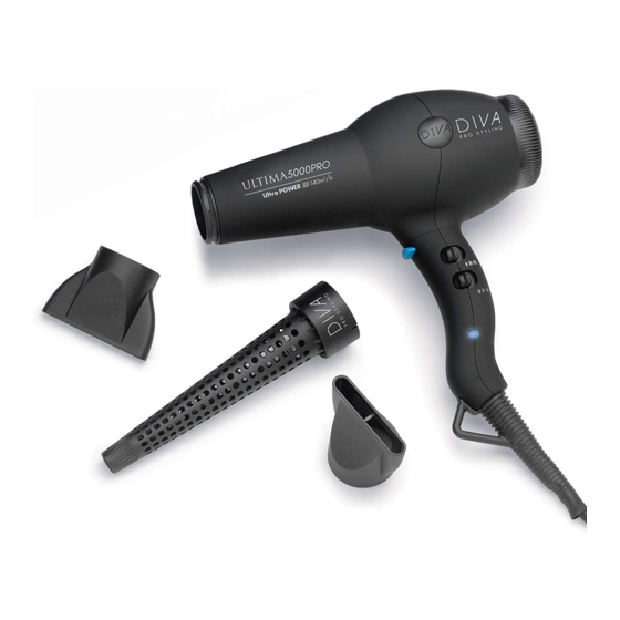 Diva PRO STYLING ULTIMA 5000 PRO Bedienungsanleitung
